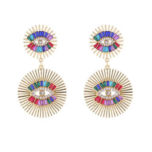 Fashion Jewelry Rhinestone Earrings For Women YWHME-610