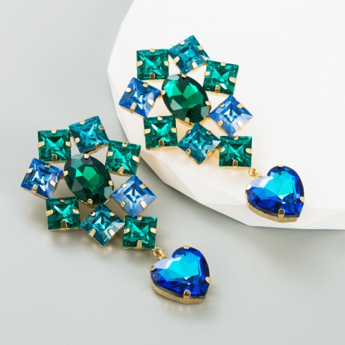 Fashion Jewelry Rhinestone Earrings For Women YWHME-612