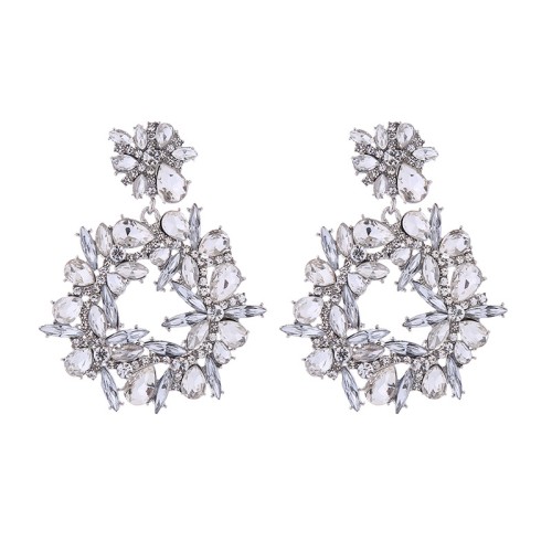 Fashion Jewelry Rhinestone Earrings For Women YWHME-613