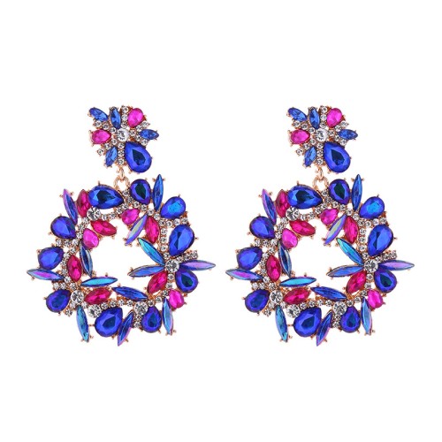 Fashion Jewelry Rhinestone Earrings For Women YWHME-613