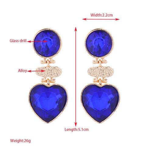 Fashion Jewelry Rhinestone Earrings For Women YWHME-614