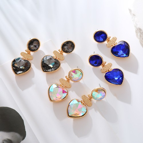 Fashion Jewelry Rhinestone Earrings For Women YWHME-614