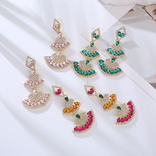 Fashion Jewelry Rhinestone Earrings For Women YWHME-615