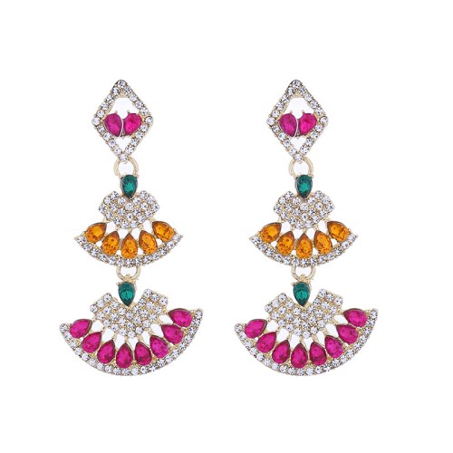 Fashion Jewelry Rhinestone Earrings For Women YWHME-615