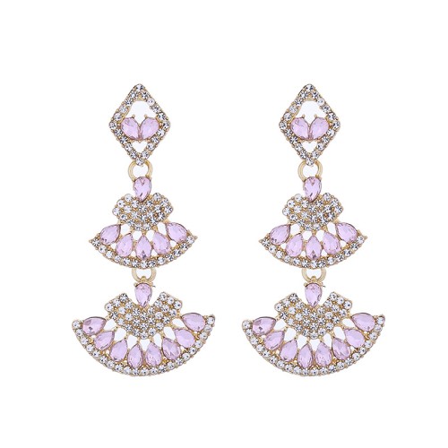 Fashion Jewelry Rhinestone Earrings For Women YWHME-615