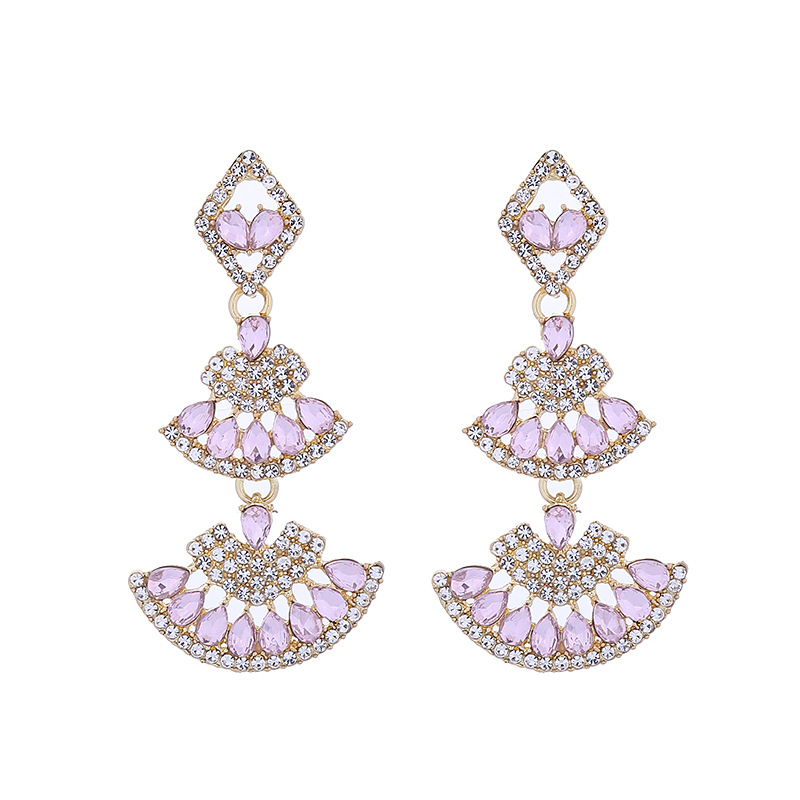 Fashion Jewelry Rhinestone Earrings For Women YWHME-615 