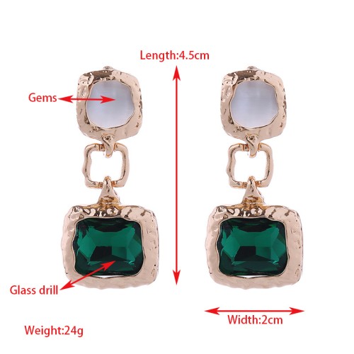 Fashion Jewelry Rhinestone Earrings For Women YWHME-616