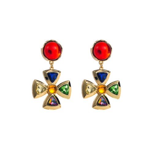 Fashion Jewelry Rhinestone Earrings For Women YWHME-618