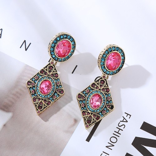 Fashion Jewelry Rhinestone Earrings For Women YWHME-619