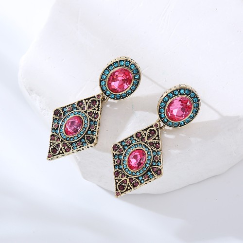 Fashion Jewelry Rhinestone Earrings For Women YWHME-619