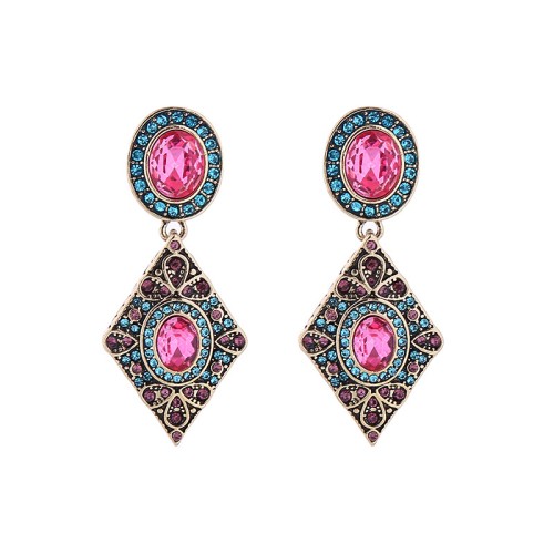 Fashion Jewelry Rhinestone Earrings For Women YWHME-619