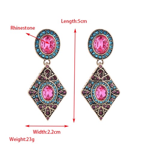 Fashion Jewelry Rhinestone Earrings For Women YWHME-619