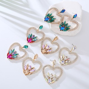 Fashion Jewelry Rhinestone Earrings For Women YWHME-620 