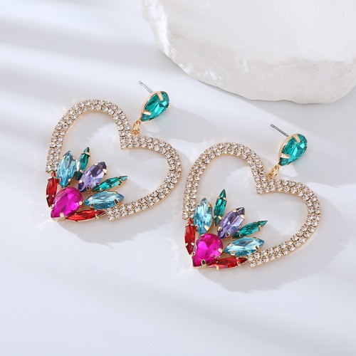 Fashion Jewelry Rhinestone Earrings For Women YWHME-620