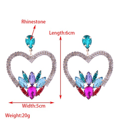 Fashion Jewelry Rhinestone Earrings For Women YWHME-620