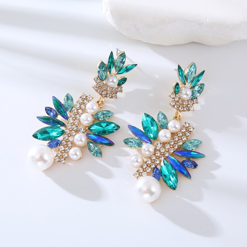 Fashion Jewelry Rhinestone Earrings For Women YWHME-621