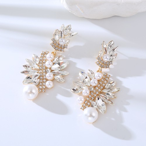 Fashion Jewelry Rhinestone Earrings For Women YWHME-621