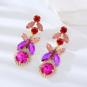 Fashion Jewelry Rhinestone Earrings For Women YWHME-622 