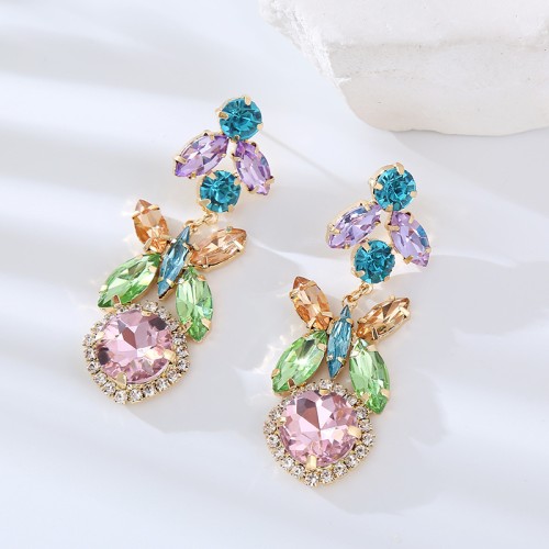 Fashion Jewelry Rhinestone Earrings For Women YWHME-622