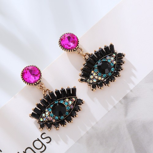 Fashion Jewelry Rhinestone Earrings For Women YWHME-623