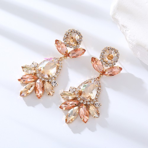 Fashion Jewelry Rhinestone Earrings For Women YWHME-624