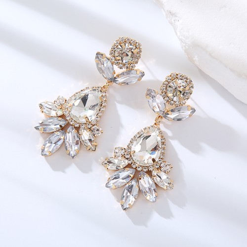 Fashion Jewelry Rhinestone Earrings For Women YWHME-624