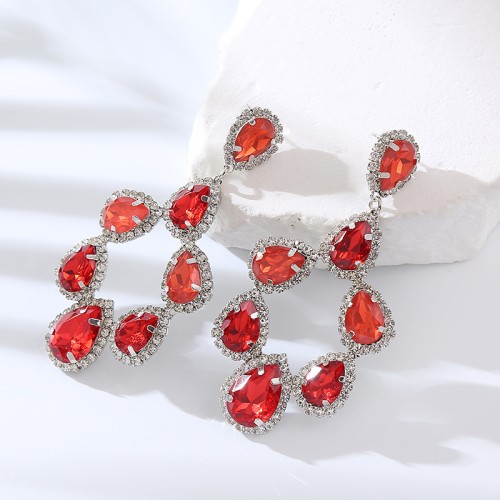 Fashion Jewelry Rhinestone Earrings For Women YWHME-625