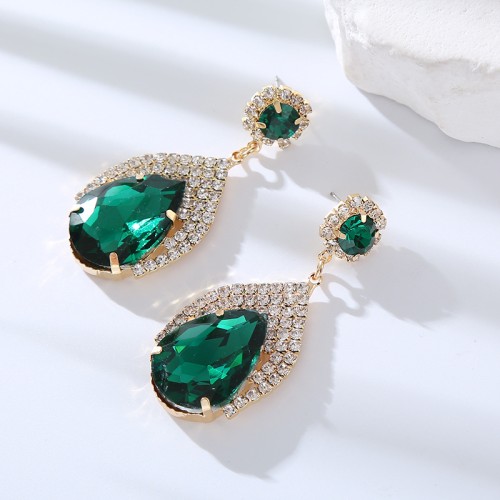 Fashion Jewelry Rhinestone Earrings For Women YWHME-626