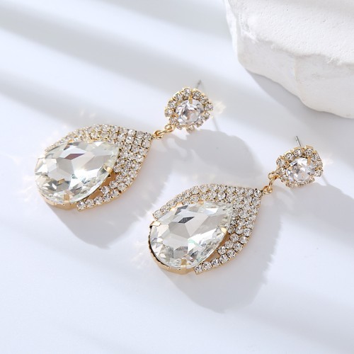 Fashion Jewelry Rhinestone Earrings For Women YWHME-626