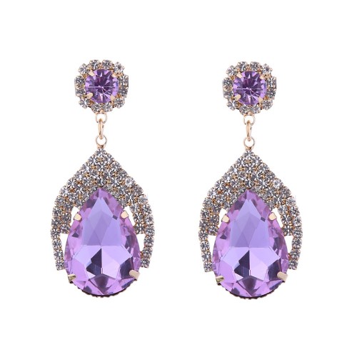 Fashion Jewelry Rhinestone Earrings For Women YWHME-626