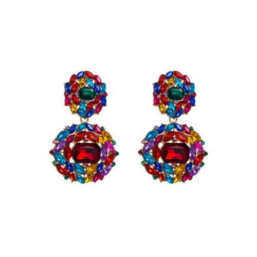 Fashion Jewelry Rhinestone Earrings For Women YWHME-629