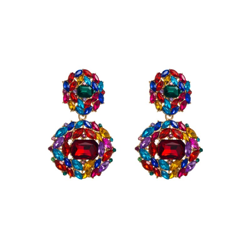 Fashion Jewelry Rhinestone Earrings For Women YWHME-629 