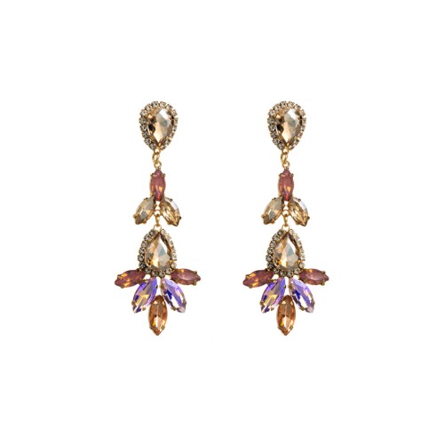 Fashion Jewelry Rhinestone Earrings For Women YWHME-630