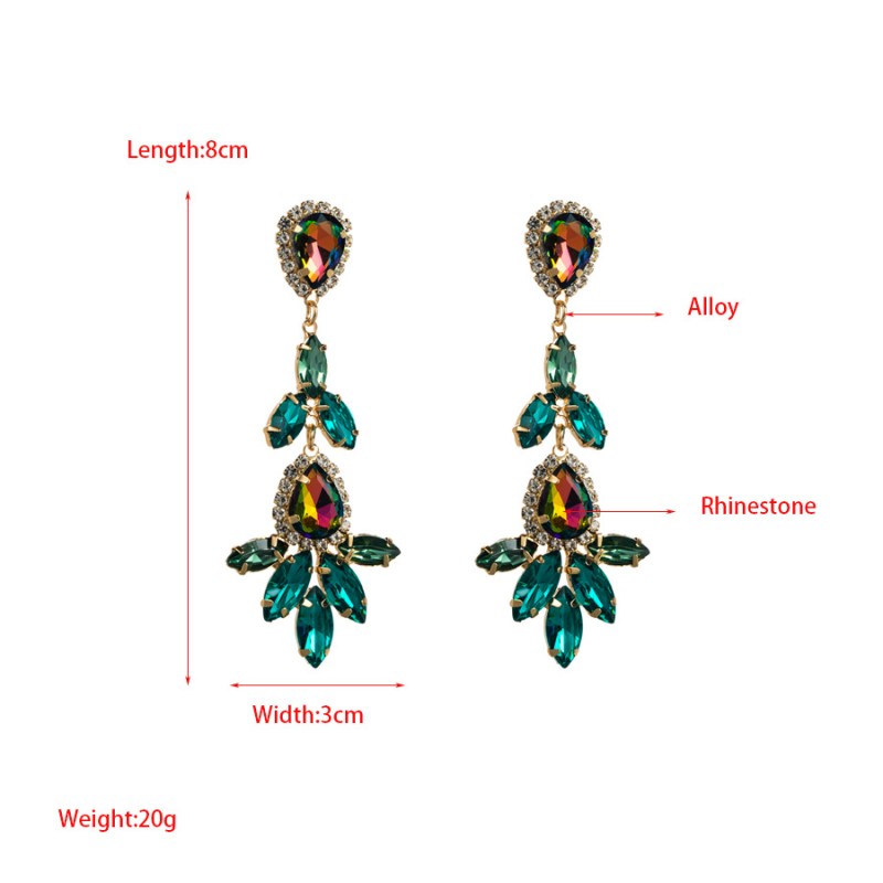 Fashion Jewelry Rhinestone Earrings For Women YWHME-630 