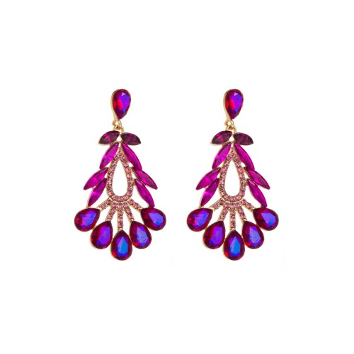 Fashion Jewelry Rhinestone Earrings For Women YWHME-631