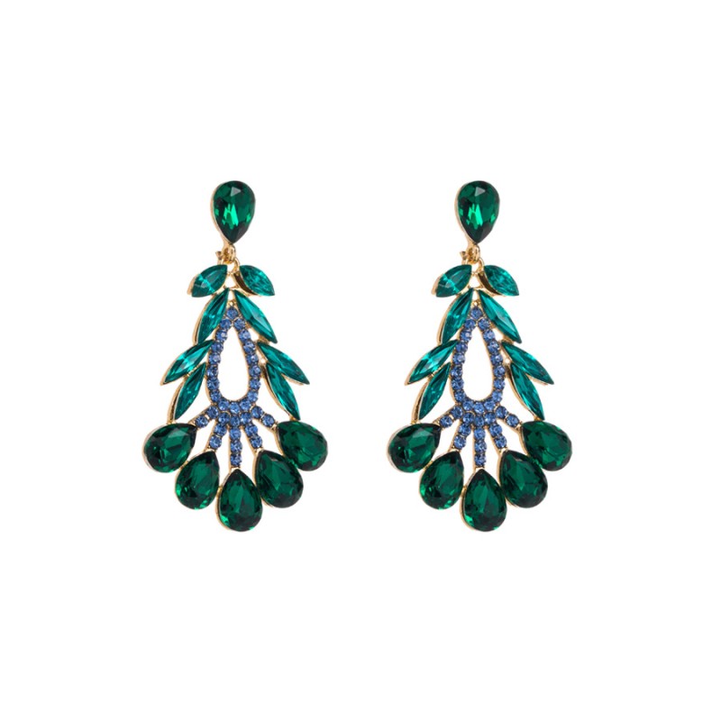 Fashion Jewelry Rhinestone Earrings For Women YWHME-631 