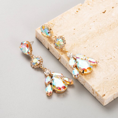 Fashion Jewelry Rhinestone Earrings For Women YWHME-632