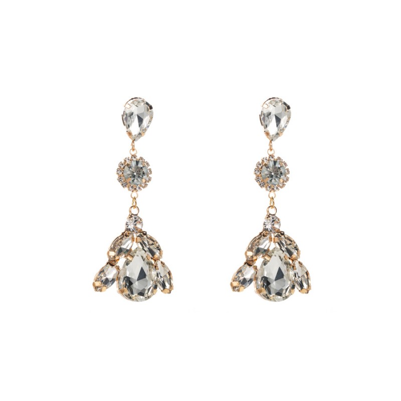 Fashion Jewelry Rhinestone Earrings For Women YWHME-632 