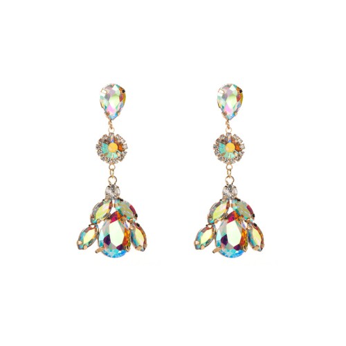 Fashion Jewelry Rhinestone Earrings For Women YWHME-632