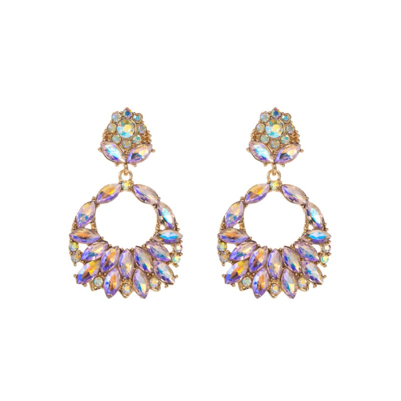 Fashion Jewelry Rhinestone Earrings For Women YWHME-633 