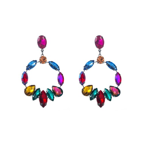 Fashion Jewelry Rhinestone Earrings For Women YWHME-634