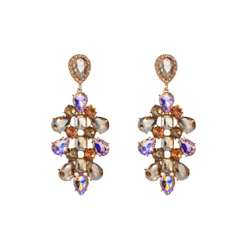 Fashion Jewelry Rhinestone Earrings For Women YWHME-635 