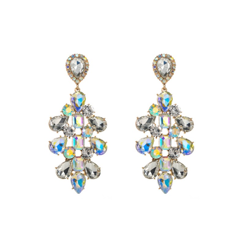 Fashion Jewelry Rhinestone Earrings For Women YWHME-635 