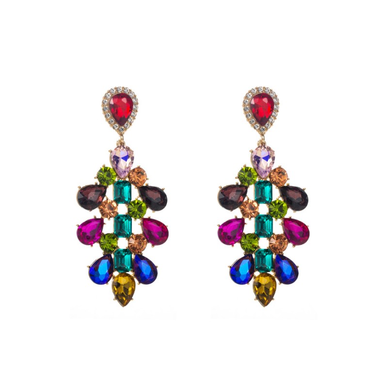 Fashion Jewelry Rhinestone Earrings For Women YWHME-635 