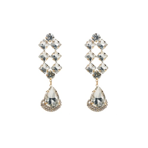 Fashion Jewelry Rhinestone Earrings For Women YWHME-636