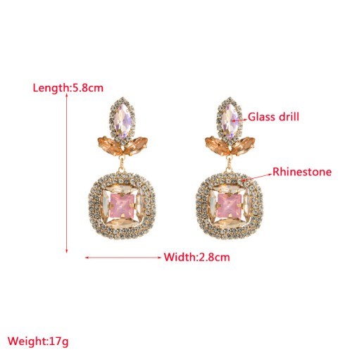 Fashion Jewelry Rhinestone Earrings For Women YWHME-637