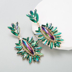 Fashion Jewelry Rhinestone Earrings For Women YWHME-638 