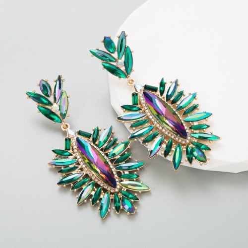 Fashion Jewelry Rhinestone Earrings For Women YWHME-638