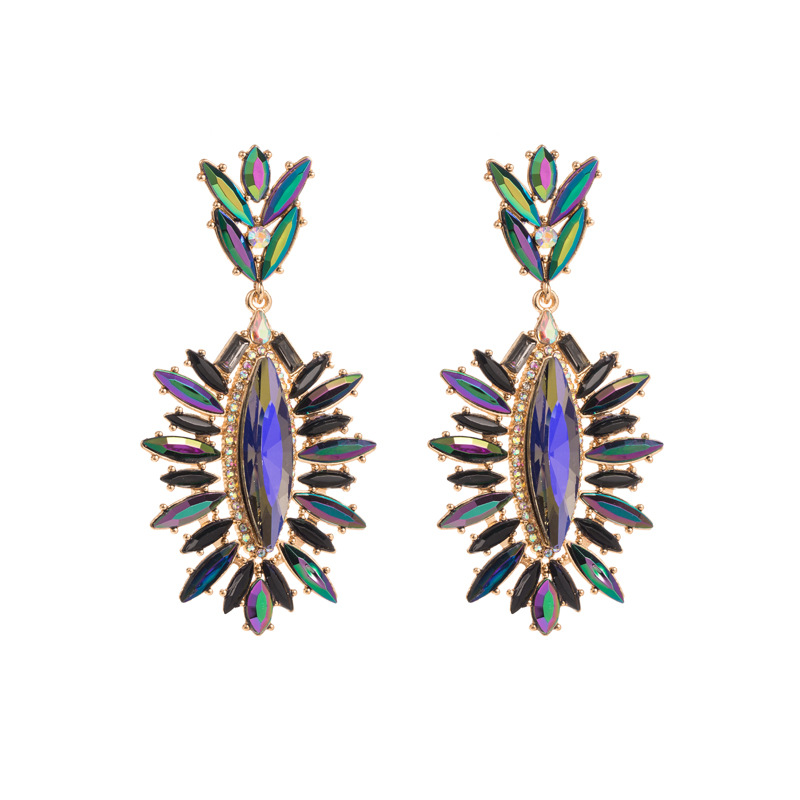 Fashion Jewelry Rhinestone Earrings For Women YWHME-638 