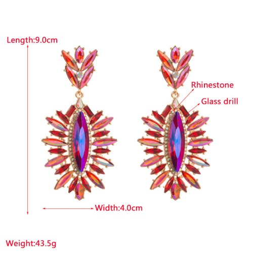 Fashion Jewelry Rhinestone Earrings For Women YWHME-638